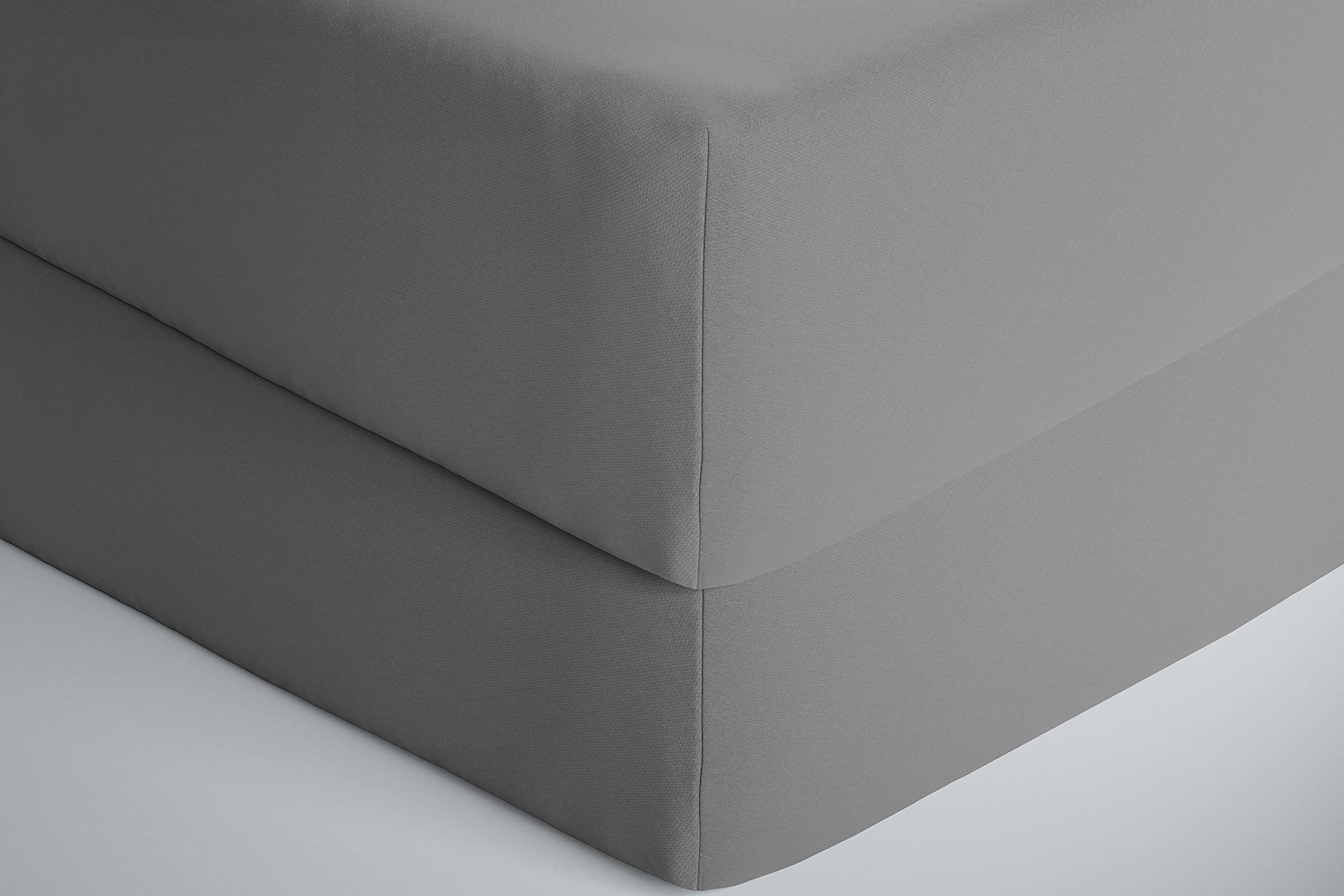 NightComfort Pack of 2 Soft Polycotton Cot Bed Fitted Sheets for Baby Crib Bedding | Anti Allergy, Breathable, Lightweight baby Crib Fitted Sheet for Infants, Newborns, Toddlers (Mink, 70 x 140 cm)