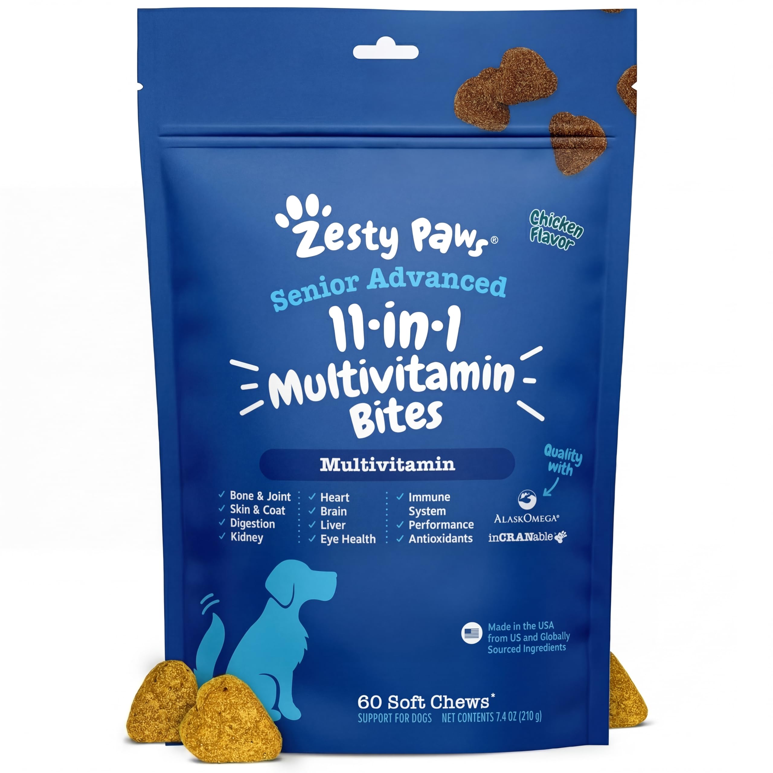 Zesty Paws Senior Multivitamin