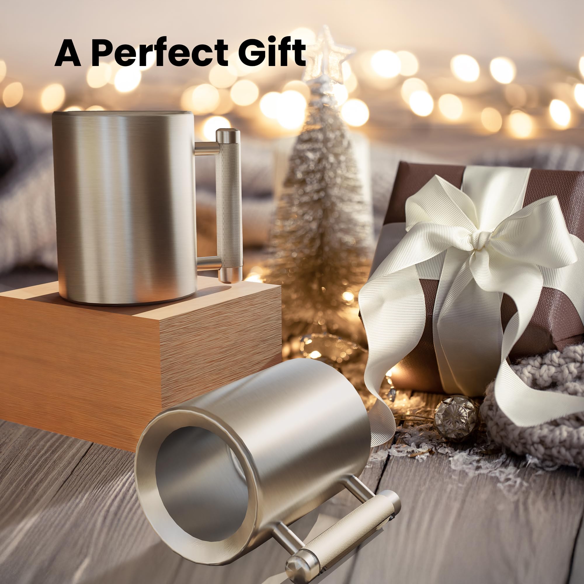 HEFTY CHEERS 18 LBS Weighted Mug, 10 oz Capacity, Funny Dumbbell Heavy Iced Coffee  Mug, Appropriate Adult Gift for Fitness Enthusiasts, Arm Strength Prank  Gift - Stainless Steel Cup (CUP-MUG8000): Buy Online