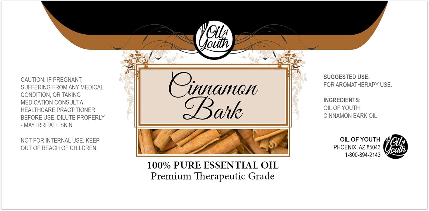 Oil of Youth Cinnamon Bark Essential Oil 16oz - Image 2