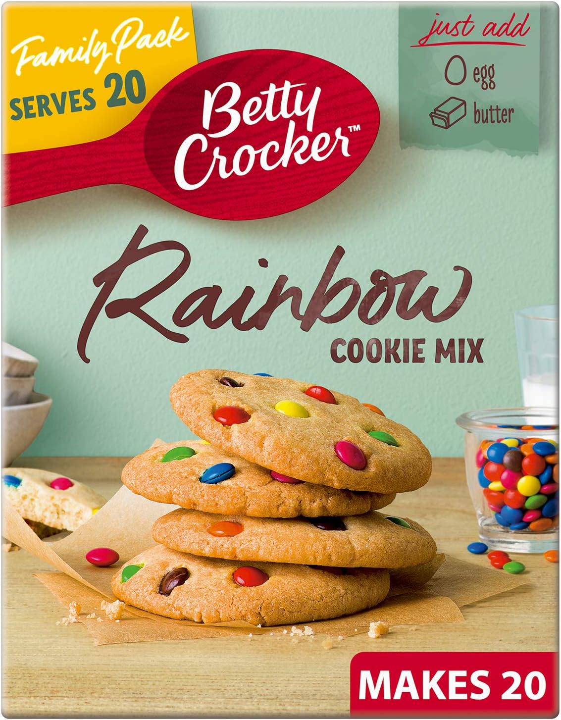 Rainbow Cookie Mix, 495g