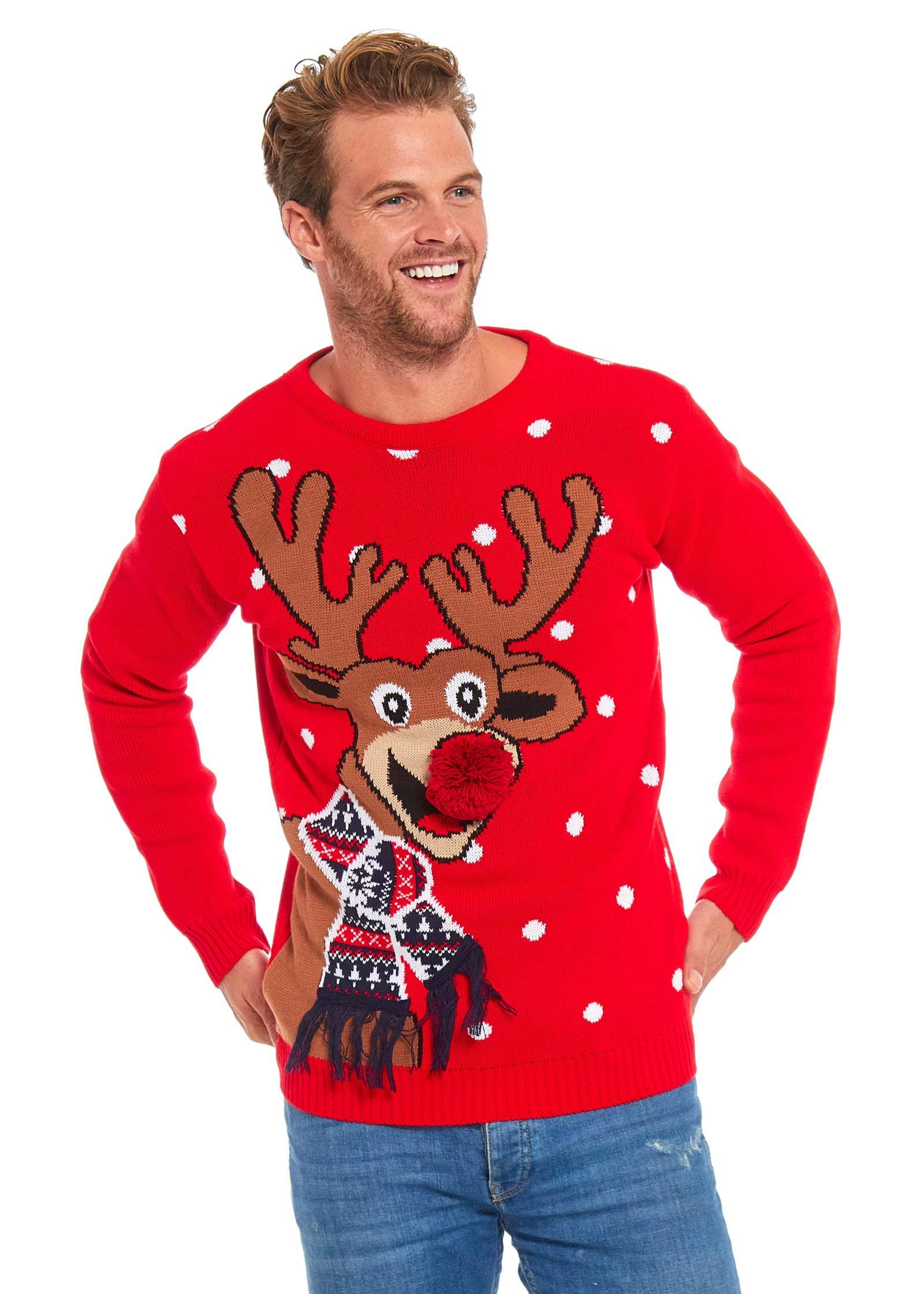 U Look Ugly Today Christmas Ugly Sweatshirt Men Women 3D Printing Santa Sweater Pull-Over Homme