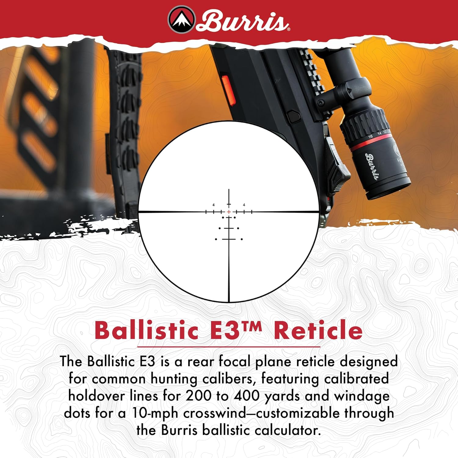 BURRIS Fullfield 6-24x50mm PA AE (30mm Tube) (201560)
