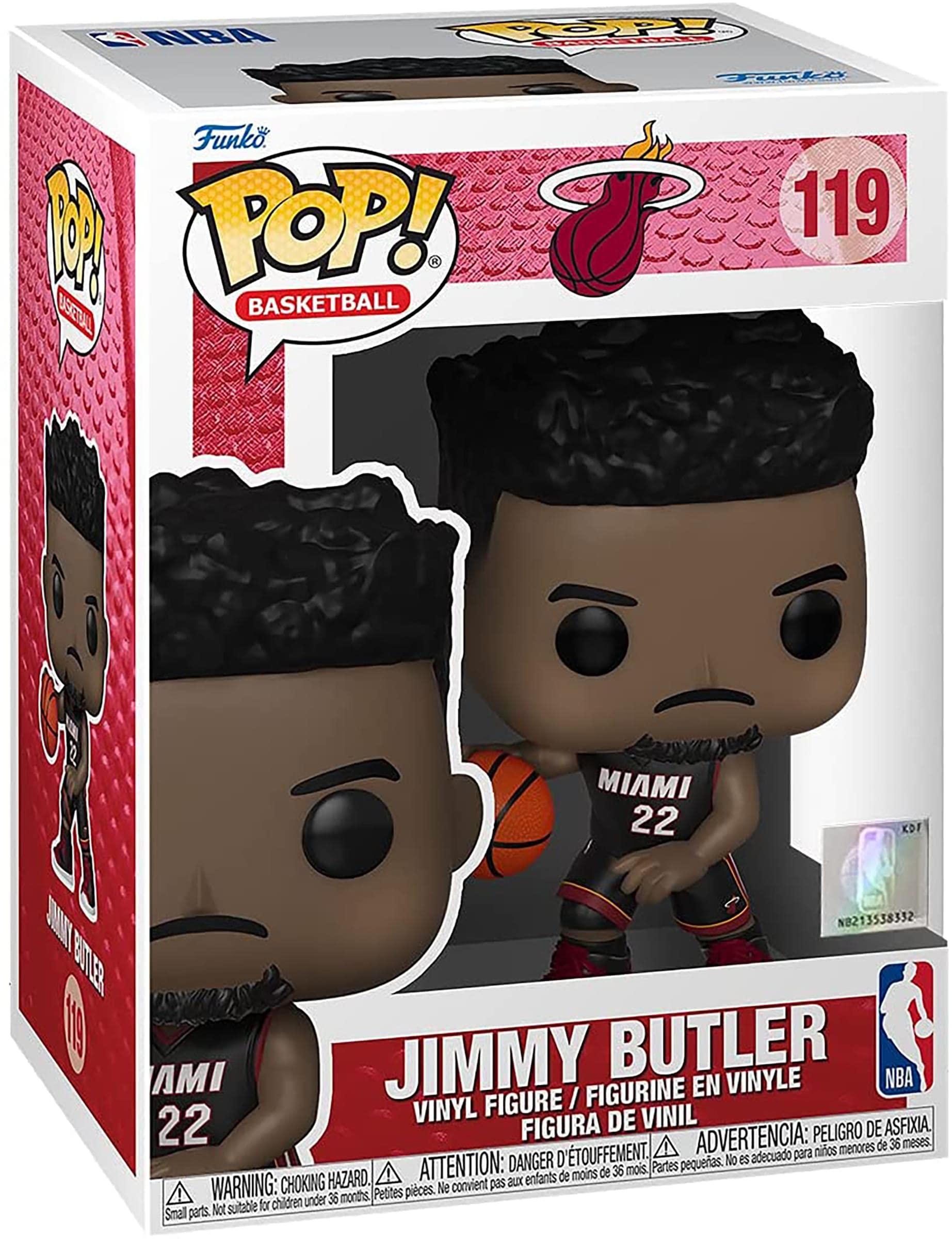 Funko POP! NBA: Heat - Jimmy Butler - (Black Jersey) - Figuras Miniaturas Coleccionables Para Exhibición - Idea De Regalo - Mercancía Oficial - Juguetes Para Niños Y Adultos - Fans De Sports