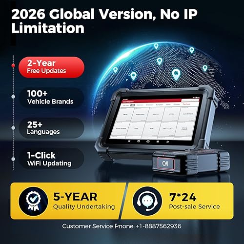 Miniatura 9 de 2025 LAUNCH X431 Pro Dyno Herramienta de escaneo de diagnóstico todo en uno para todos los automóviles, codificación ECU, control bidireccional, 38+