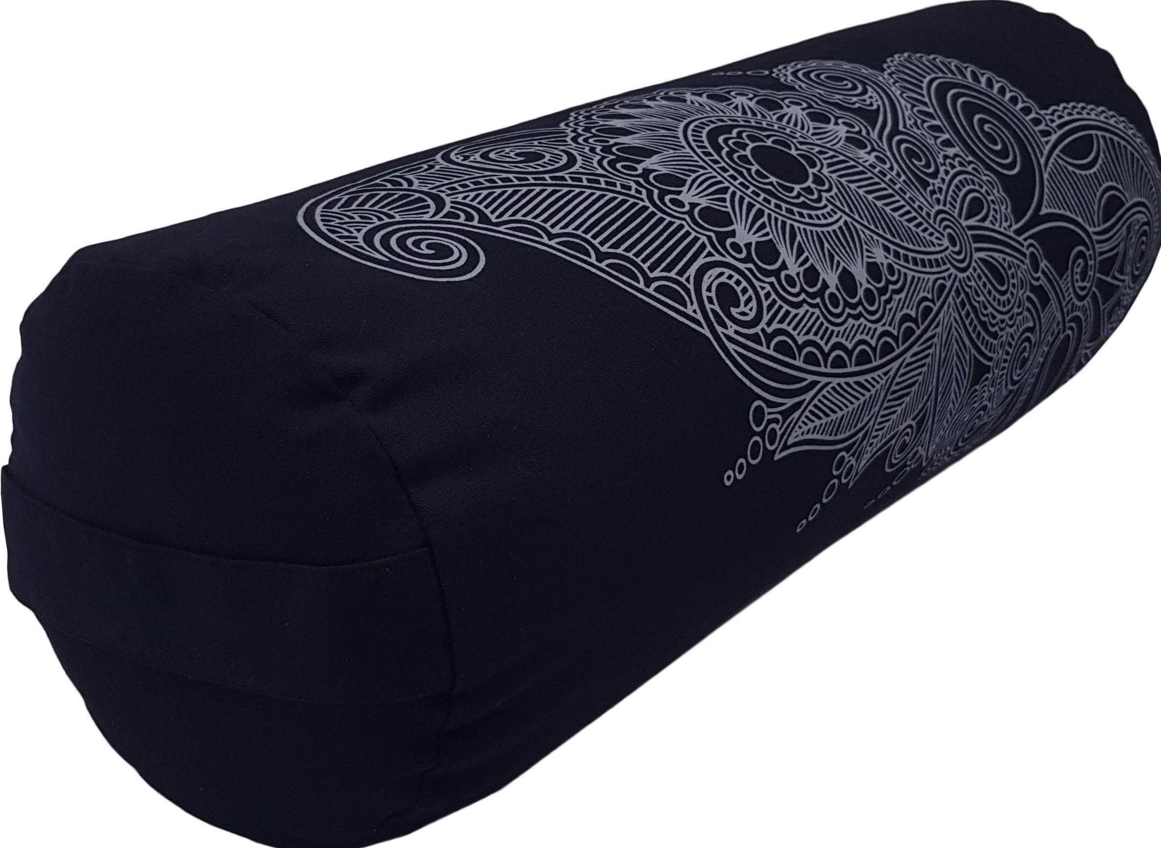 BOLSTER DE Yoga Special, 65 x 22 cm de diámetro, relleno de trigo sarraceno