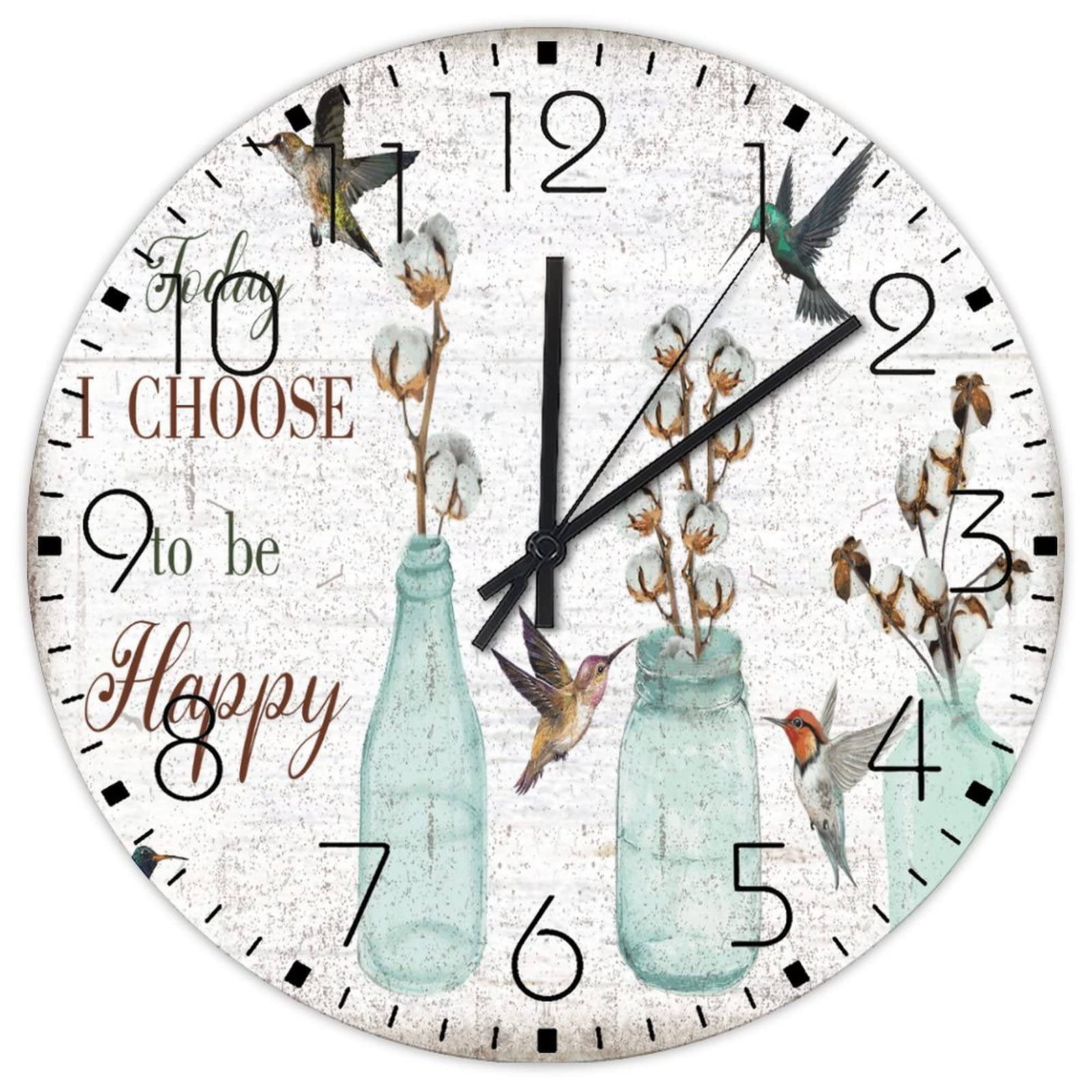 Horloge de cuisine vintage café pour une ambiance bistrot cosy