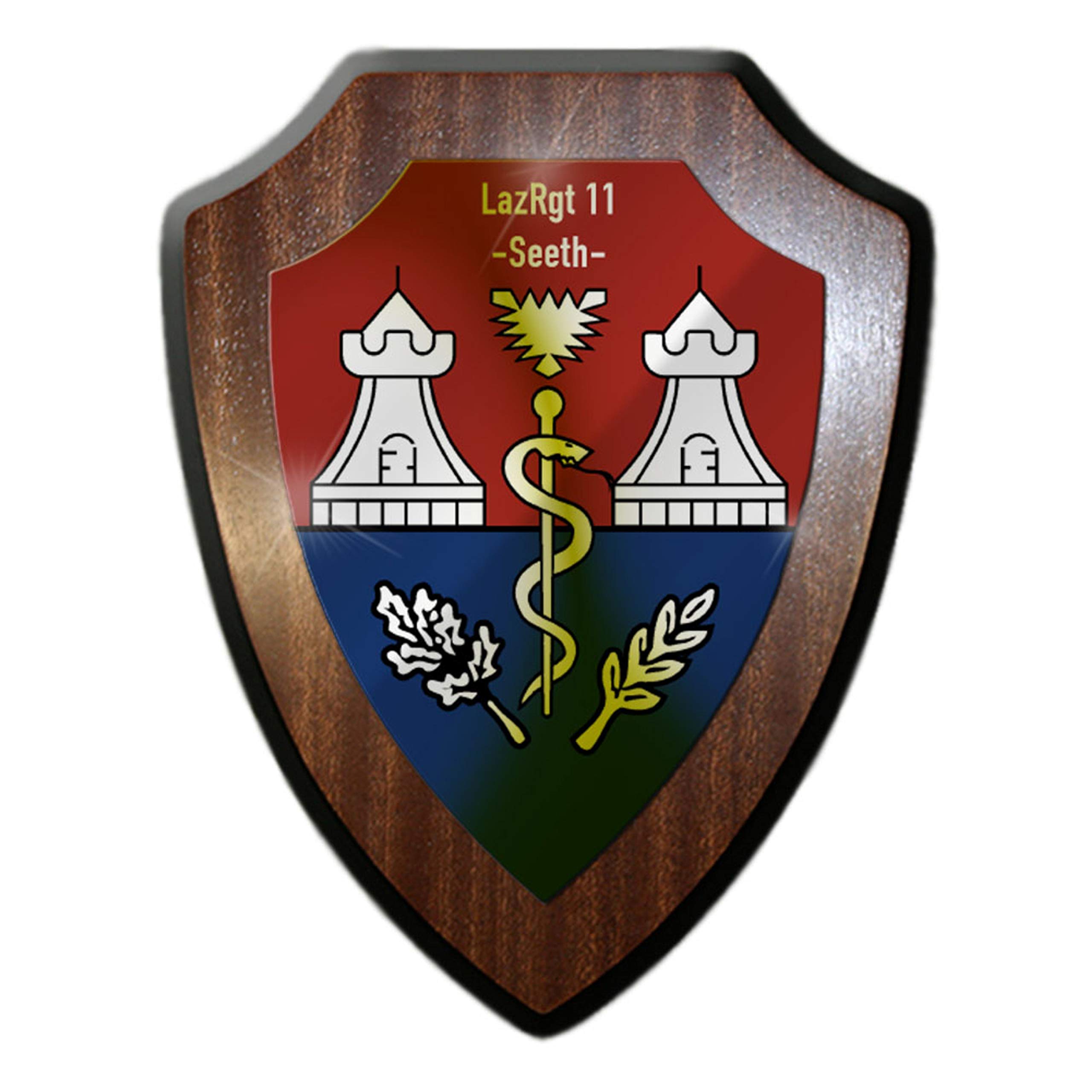 Seeth Lazarett badge avec inscription en allemand LazRgt 11 collection