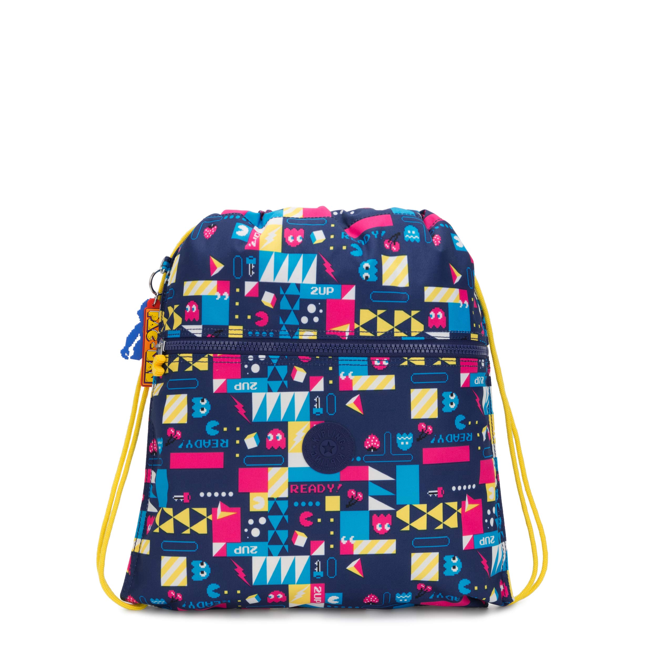Kipling Supertaboo, Mochila con Cordón, Multifunciónal, Impermeable, 45 cm, 15 L, 0.24 kg, Azul (Galaxy Metallic) — view 9