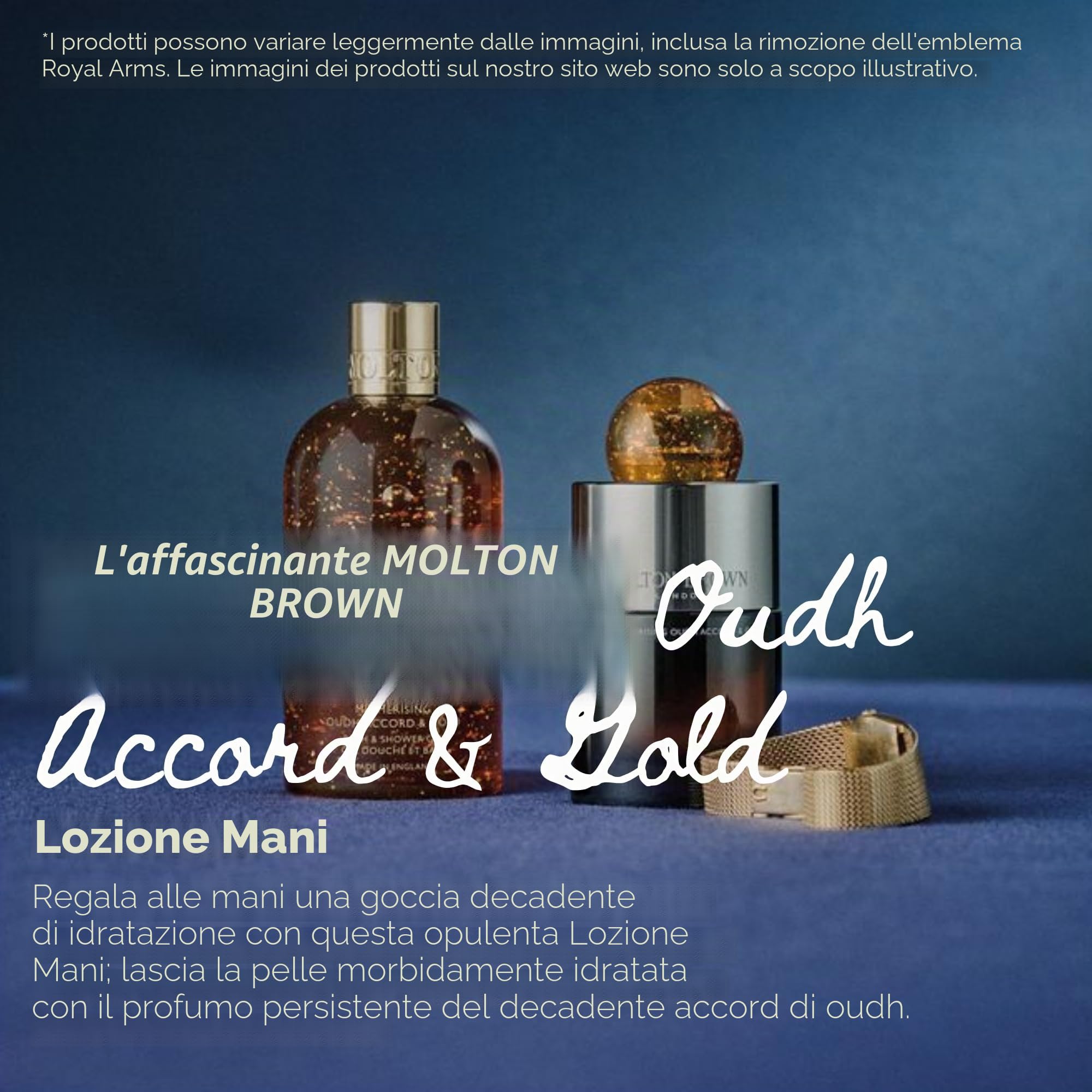 Molton Brown Mesmerising Oudh Accord & Gold lozione mani 300 ml
