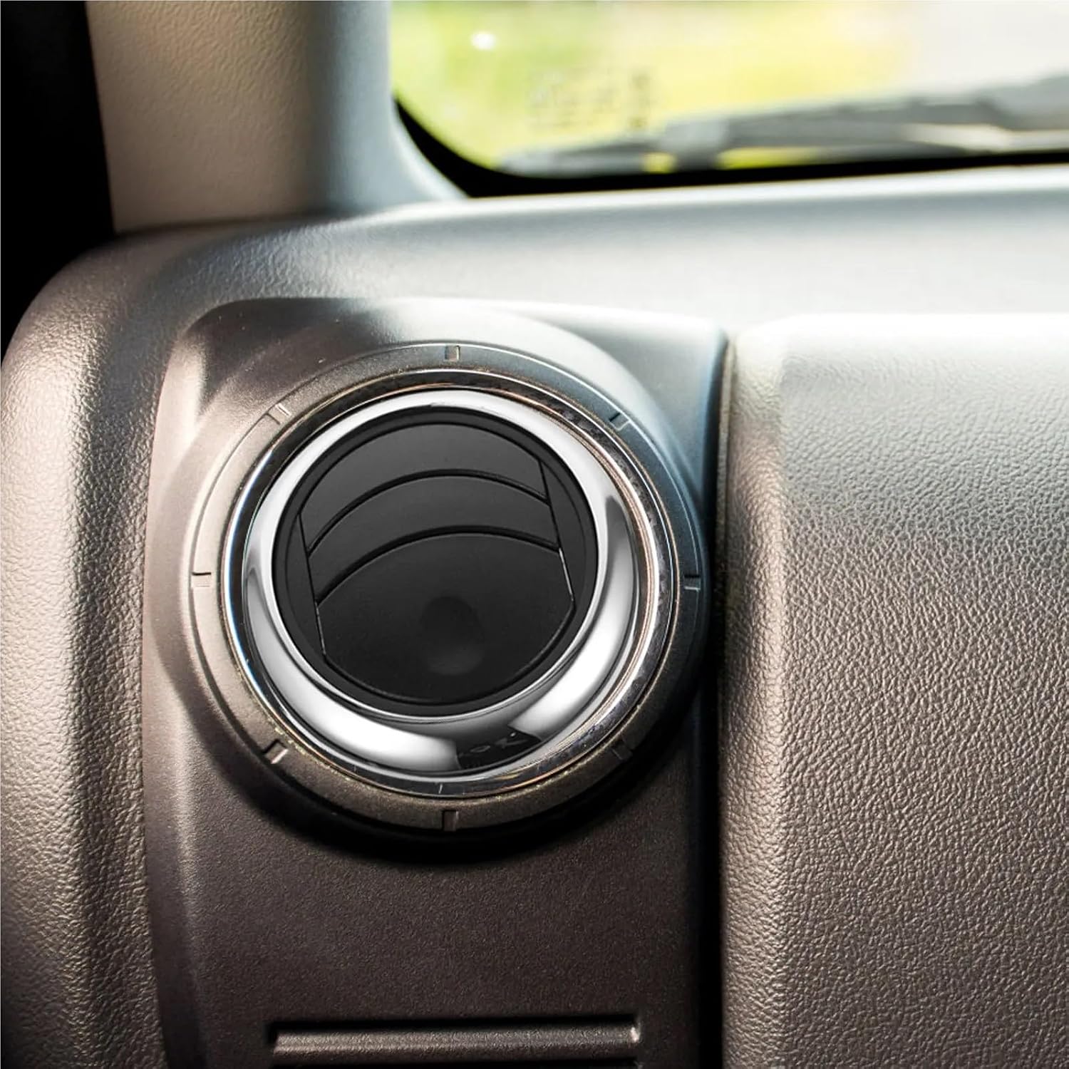 Lawsen Rv Vent Knob 2-Pack Round Knob Air Vent, 75mm/87mm Universal Outlet for RV Bus & Electric Car(8.7X8.7X6.5CM)