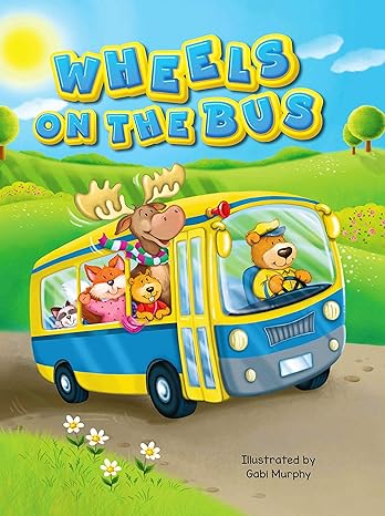 Amazon.com: Wheels On The Bus - Childrens Padded Board Book - Classic ...