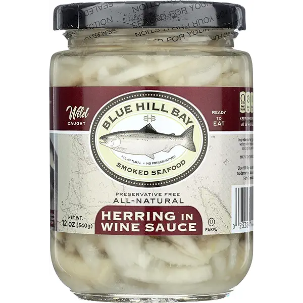 Herring in Wine Sauce, 12 oz 1
