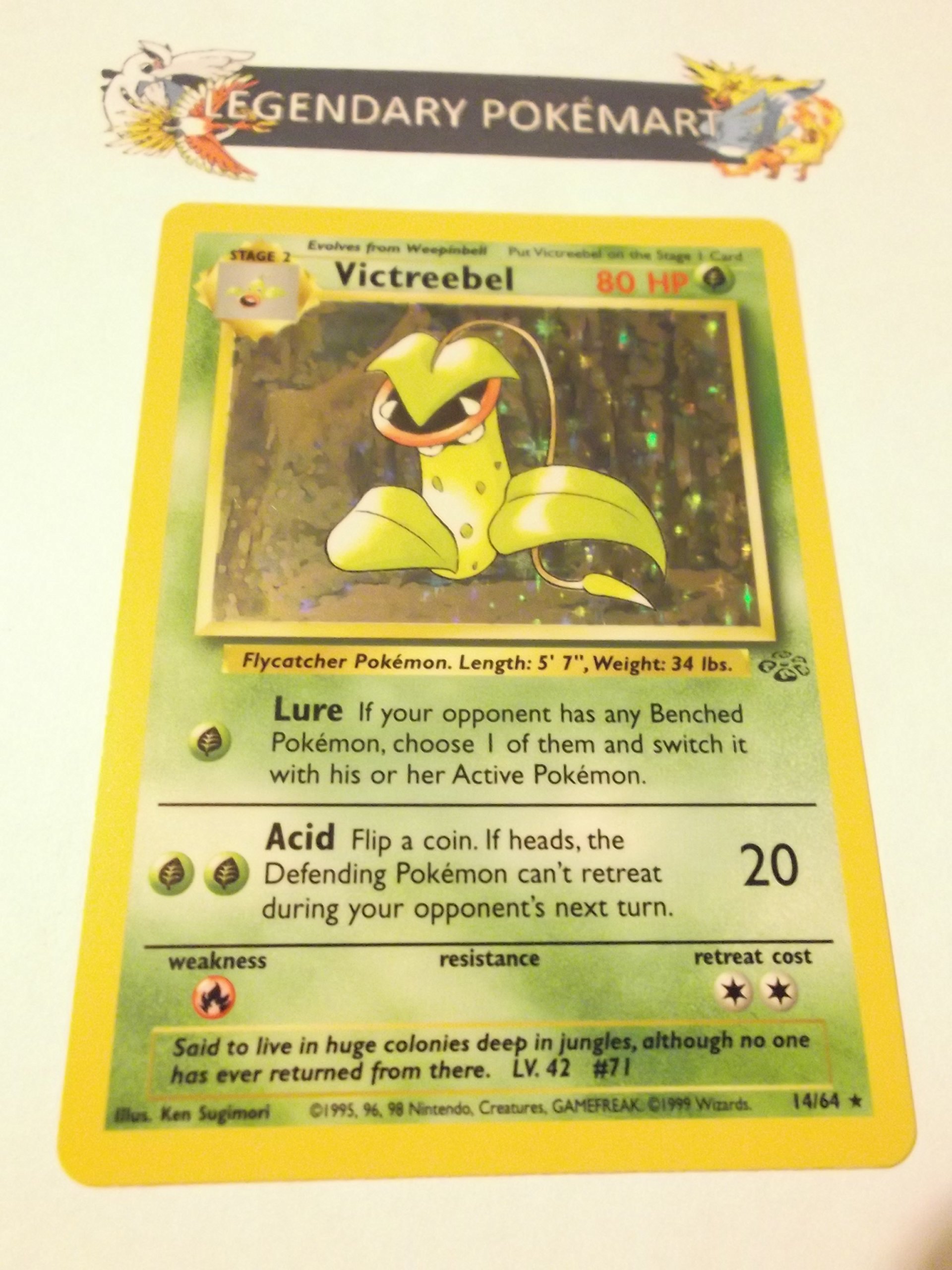 Victreebel Holofoil Jungle 14 Toy | Desertcart Brunei