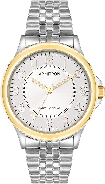 Armitron Mens Metal Expansion Bracelet Watch, 20/5568