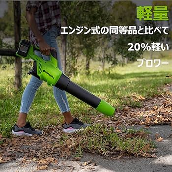 Greenworks(グリーンワークス)充電式ブロワー電動ブロアーハイパワー 515CYlIUWUL._UF350,350_QL50_.jpg