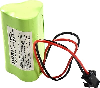 HQRP Emergency Exit Light Battery Compatible with Lithonia ELB-B001 EU2 LED Interstate ANIC1566 Unitech 0253799 Lowes 253799, Unitech 6200RP, LEDR-1, OSA230 Replacement