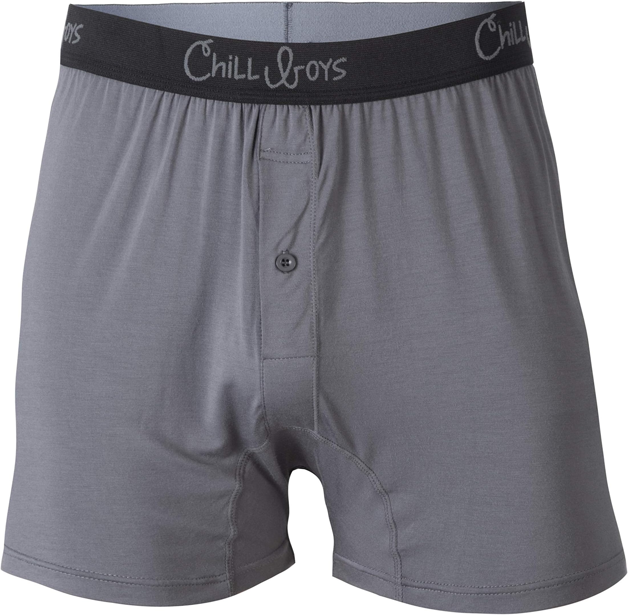 Chill BoysViscose from Bamboo Boxers for Men - Cool Comfortable, Soft Breathable Men's Underwear - Boxer Shorts