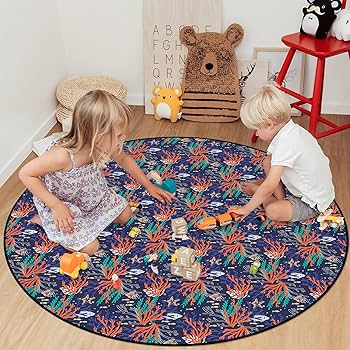 ラグ・カーペット round beach rug 81jlxiSzhDL._UF894,1000_QL80_.jpg