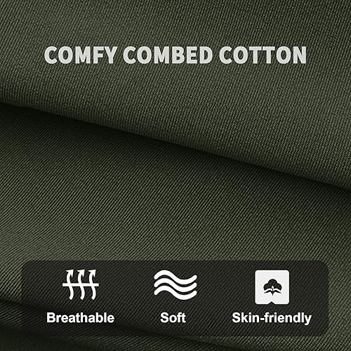 Miniatura 4 de Pantalones cargo de senderismo para hombre, ajustados, elásticos, ligeros, casuales, con bolsillos, cintura con cordón