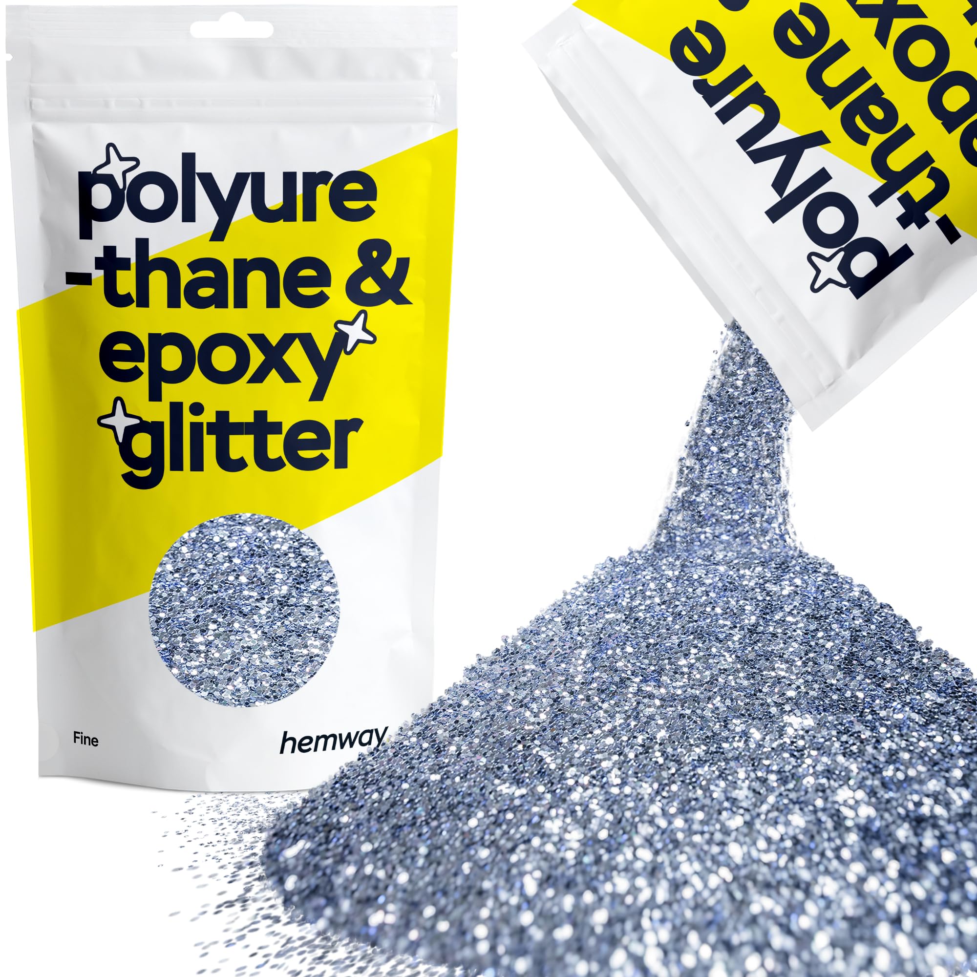 Hemway Resin Glitter Bronze Brown 100g Super Chunky | Polyurethane & Epoxy Glitter for Resin Crafts, Tumblers, Coasters, Floor & Table Art — view 233