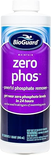 BioGuard Zero Phos (1 qt) Clarificador líquido químico para piscinas