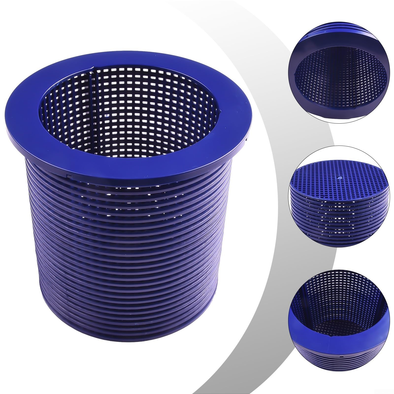 Für Pool-Skimmer-Filterkorb Ersatz für Pentair Modell R38013A und B 37/850001 S 10 ABS-Materialkonstruktion (blau)