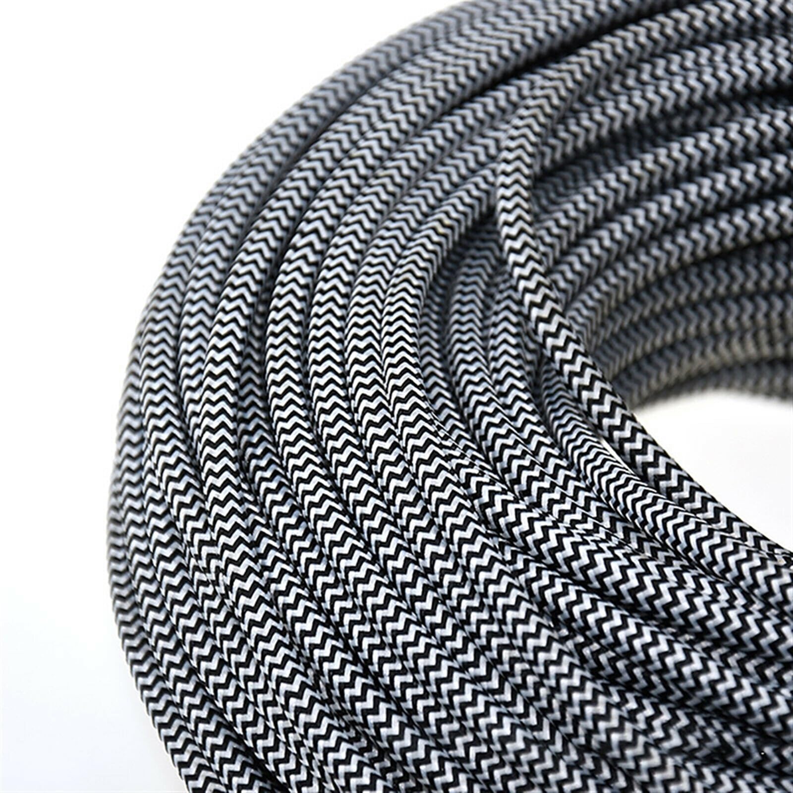 filo tessile intrecciato, Cavo elettrico intrecciato in tessuto a 2 conduttori 0,75 mm² 18 AWG(Color 1,5 Meter)