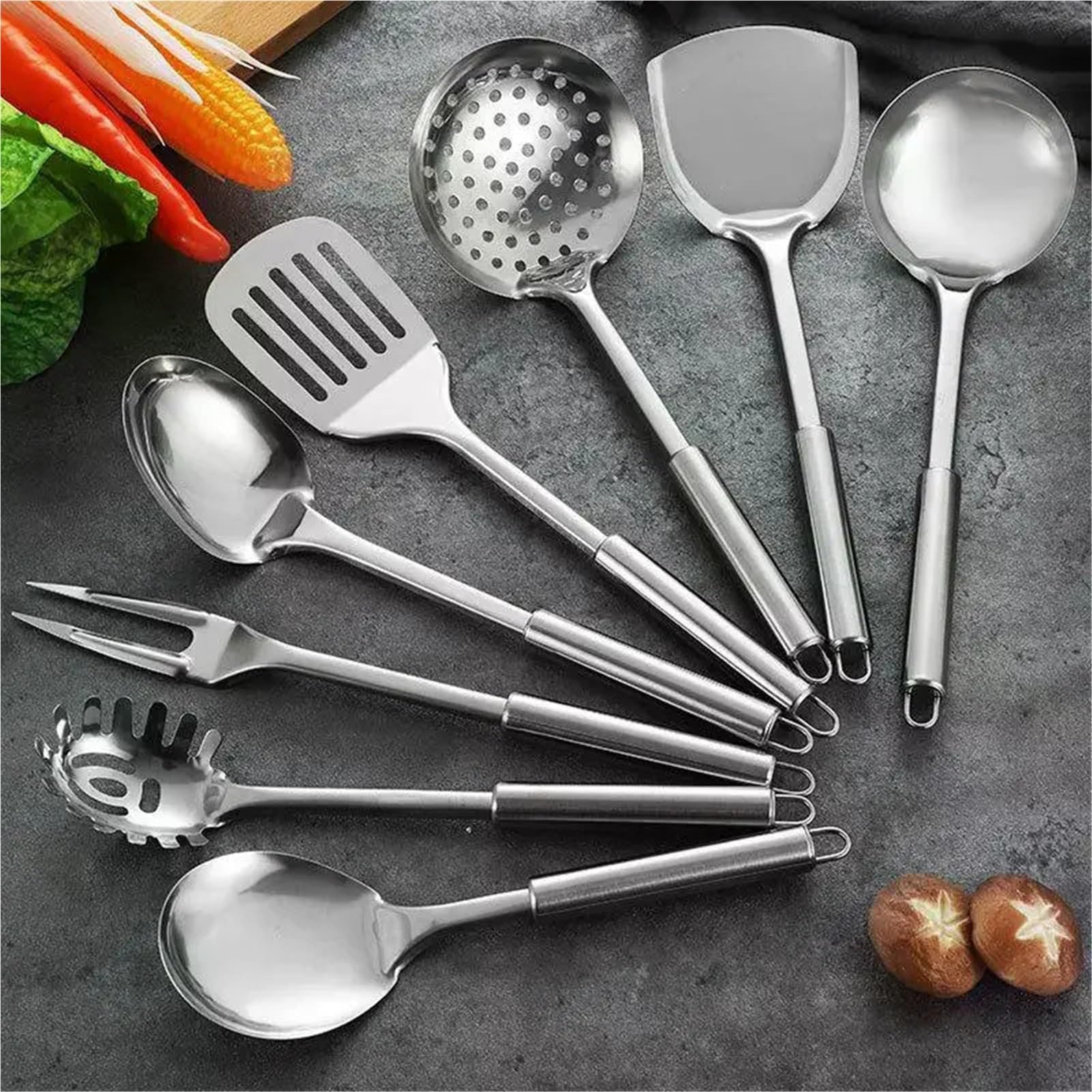 Pala de acero inoxidable 3 piezas Para Cocina