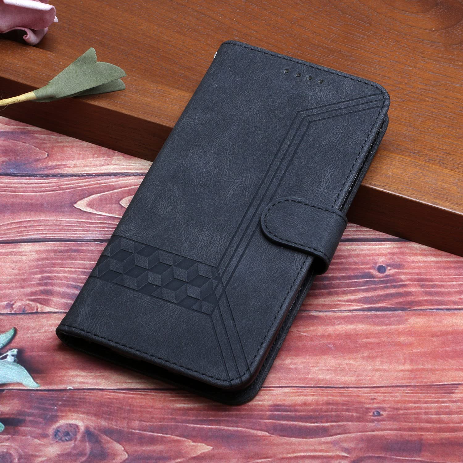 Cover Magnetica Per Xiaomi Redmi Note 11 Pro+ – Custodia Portafoglio In Pelle PU Con Slot E Supporto, Colore Grigio - 2