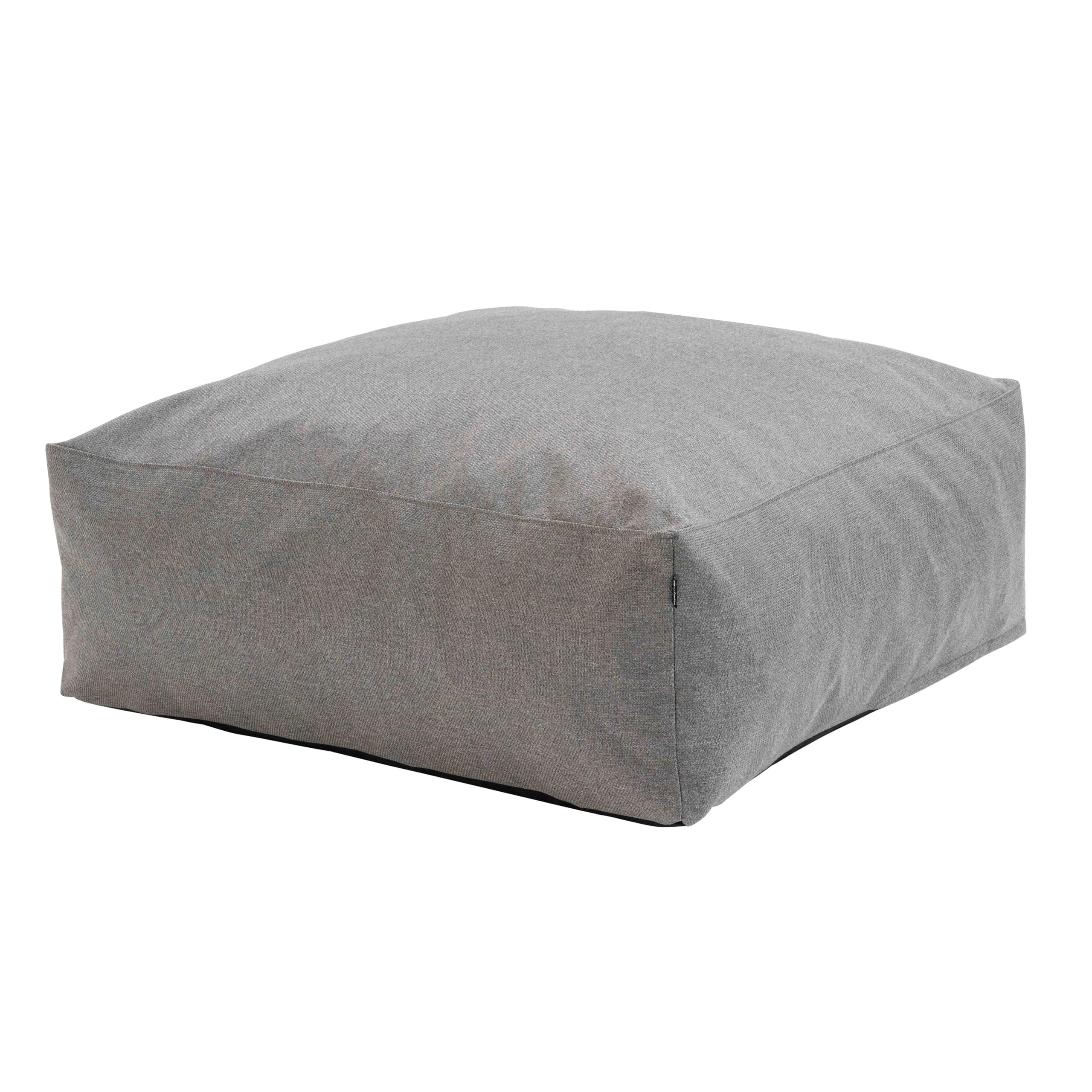 Oviala Pouf de Jardin pour canapé modulable Gris - Mixi