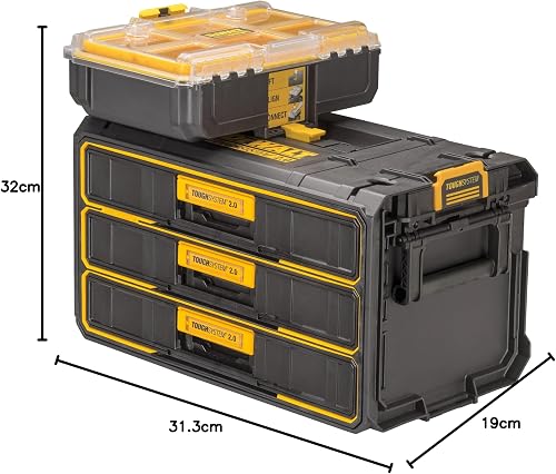 DEWALT DWST08330-1 TOUGHSYSTEM 2.0 Three-Drawer Unit - 7
