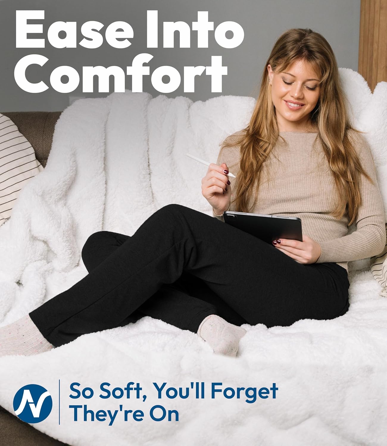 Nirlon Straight Leg Yoga Pants - Yoga Pants for Women Soft & Breathable Womens Leggings for Gym & Yoga Regular & Plus Size - Image 2