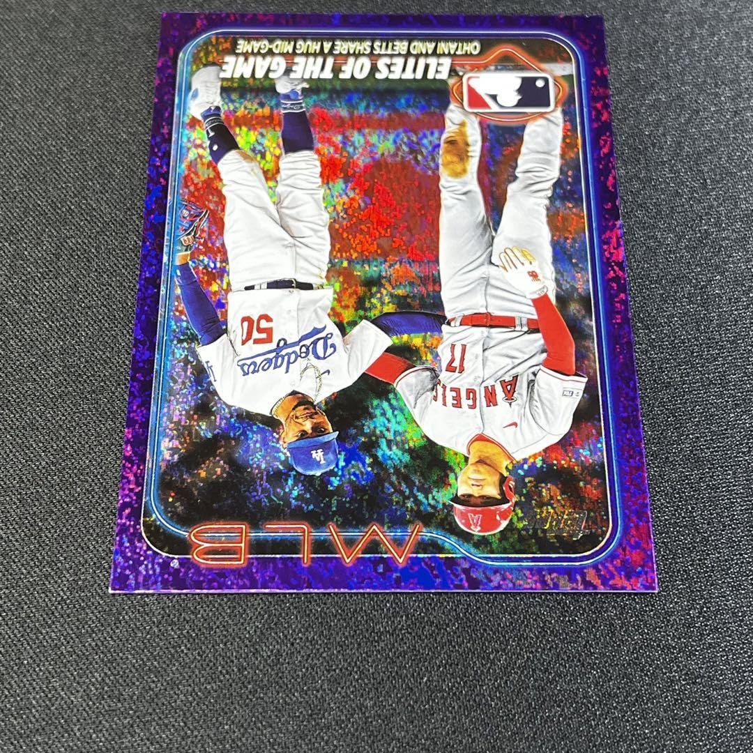 Amazon.co.jp: 2024 Topps Series 1 大谷翔平 パープルフォイル 
