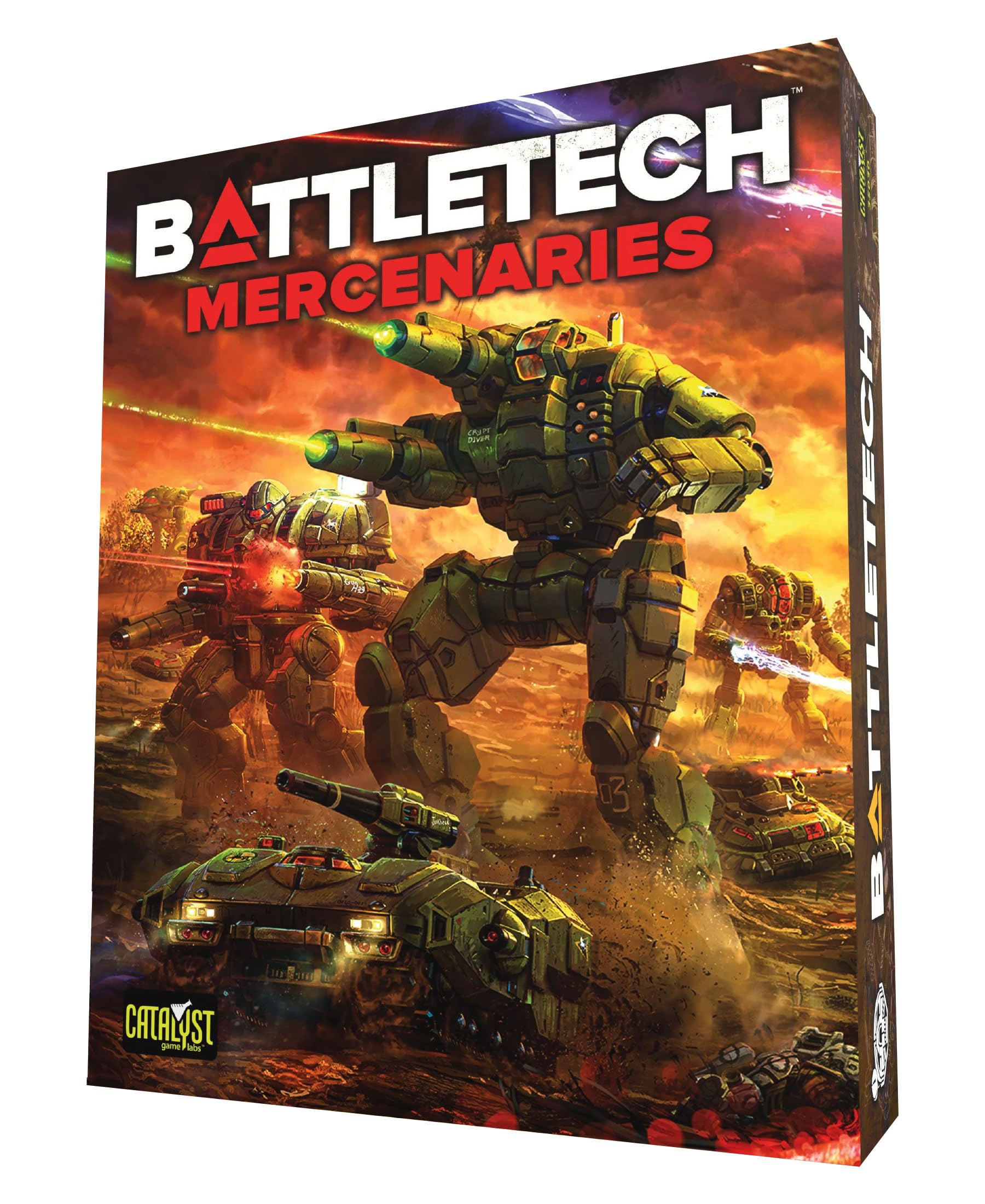 Amazon.com: Catalyst Game Labs BattleTech: Mercenaries Box Set