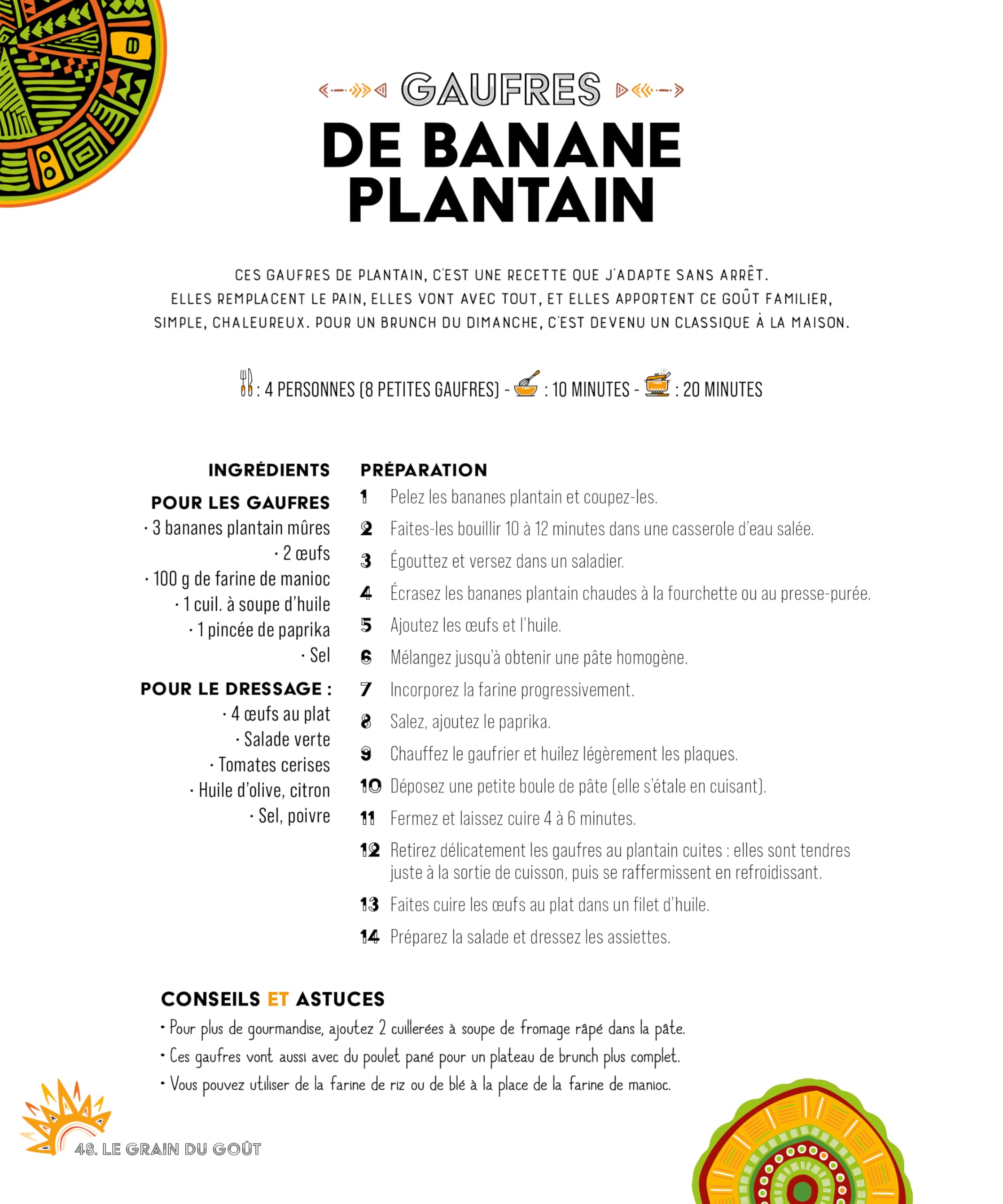 Grain d'Afrique: 60 recettes pour une touche d'Afrique au quotidien