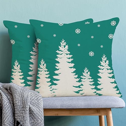 Miniatura 2 de Fundas de almohada decorativas de otoño de 18 x 18 pulgadas, juego de 2 almohadas de otoño a cuadros negros para sofá, cosecha de Acción de Gracias,