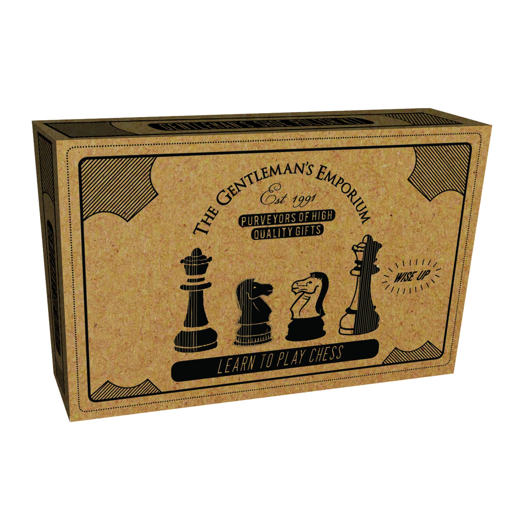 Gentlemen’s Emporium Learn To Play Chess Set | Classic Board Game