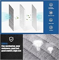 Vista 6 de 2 fundas de cinturón de seguridad extra largas para adultos, funda de cinturón de seguridad de 25 pulgadas, cojín para correa de cinturón