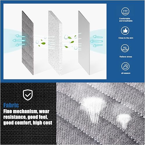 Miniatura 6 de 2 fundas de cinturón de seguridad extra largas para adultos, funda de cinturón de seguridad de 25 pulgadas, cojín para correa de cinturón de