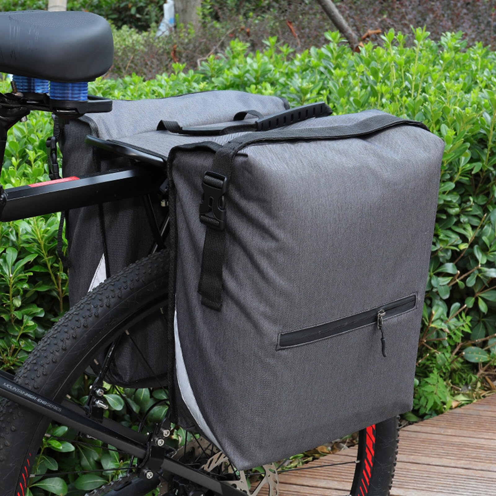 Fahrrad Lenkertasche Wasserdicht - Große Kapazität Für Tour, Schule, Camping