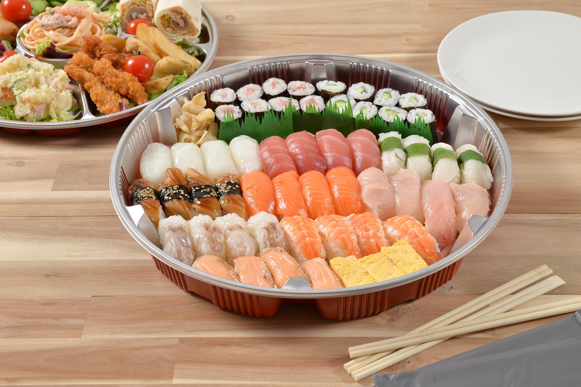 箱膳 リスパック 一体式ランチBOXテイクアウト専用容器！【ニュート