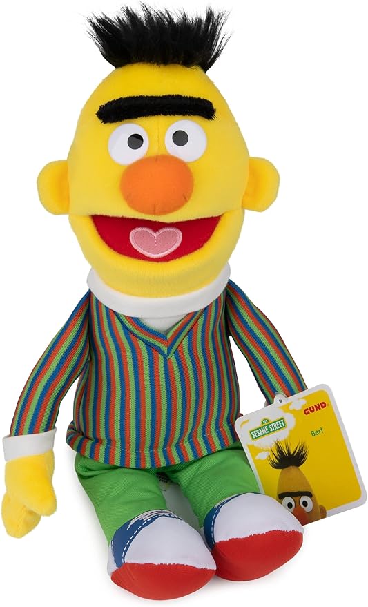 Amazon Co Jp Gund Sesame Street セサミストリート Bert バート Toy おもちゃ Amazon Co Jp Gund Sesame Street セサミストリート Bert バート Toy おもちゃ