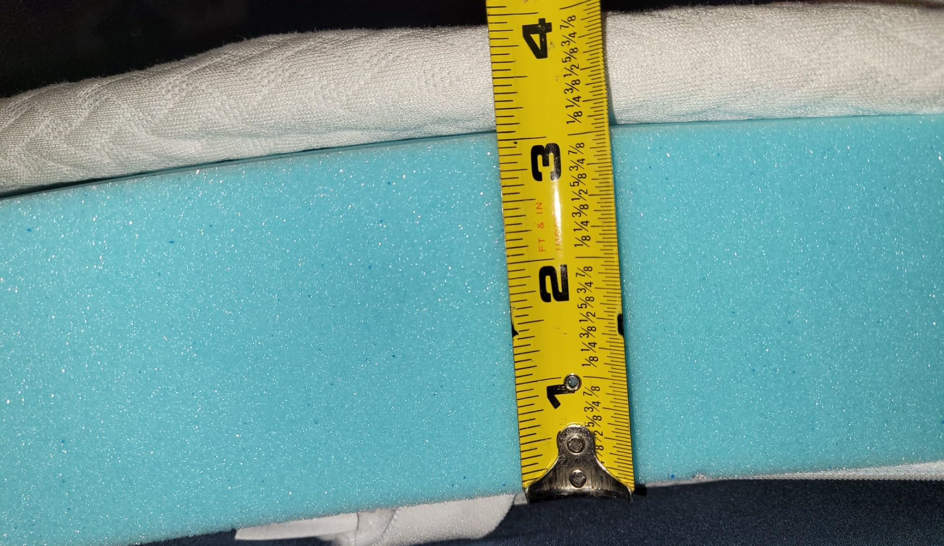 27/mo Finance 3 Inch Gel Infused Memory Foam Mattress Topper Queen