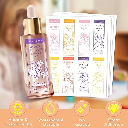 Miniatura 3 de A-SUB Papel adhesivo transparente para impresoras de inyección de tinta, papel adhesivo de vinilo transparente impermeable, 50 hojas de 8.5 x 11