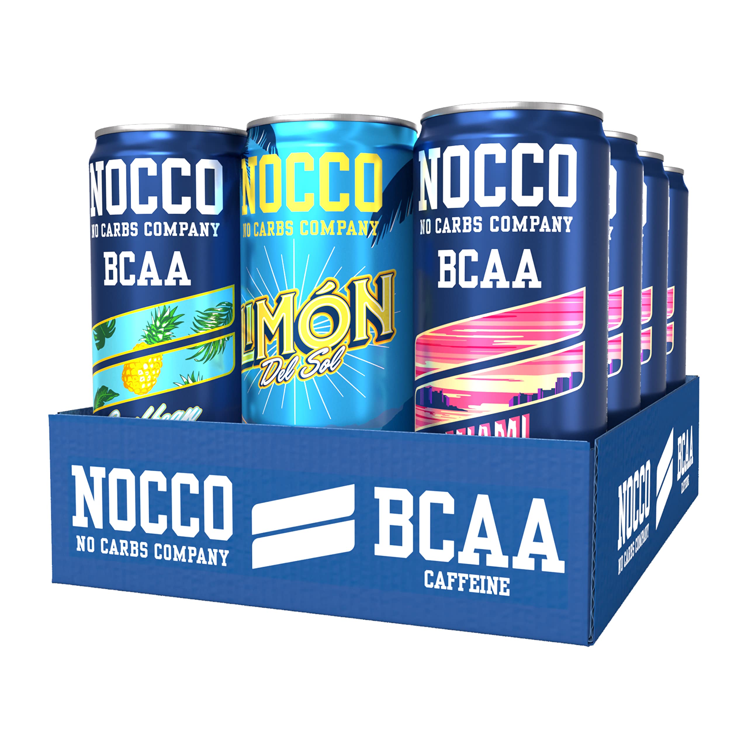 Buy NOCCO Energy Drink BCAA 180mg Caffeine Sugar Free Drinks