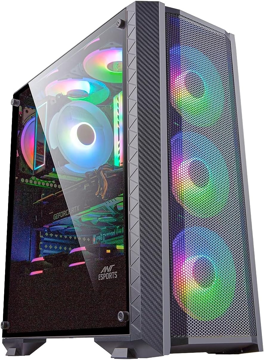 NXTGN Acrylic Core i9 Gaming PC (Core i9 11th Gen Processor, 32GB RAM, 1TB SSD, 4TB Hard Drive, 12GB RTX3060 Graphic Card, Onboard WiFi, Windows 11 Pro), Clear
