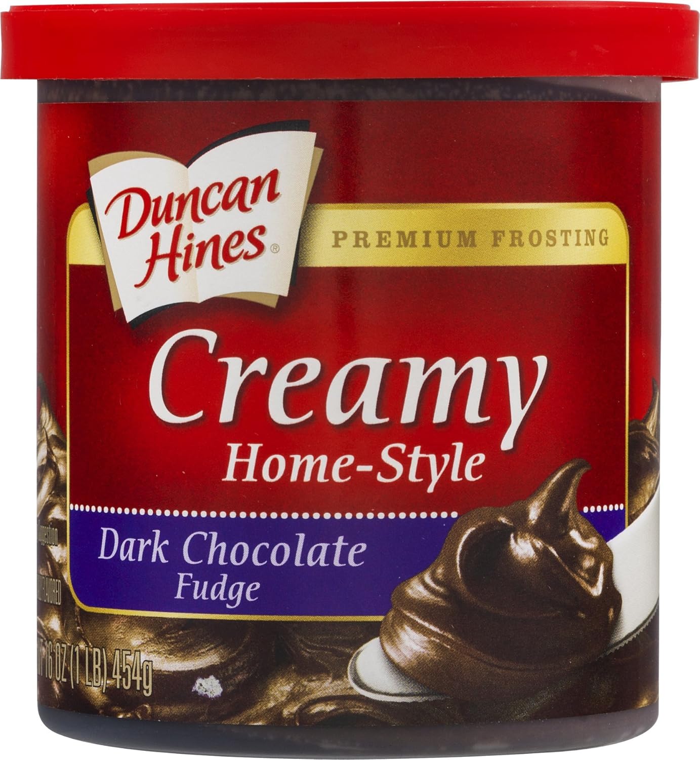 Duncan Hines Dark Chocolate Fudge Frosting 16 oz by Duncan Hines