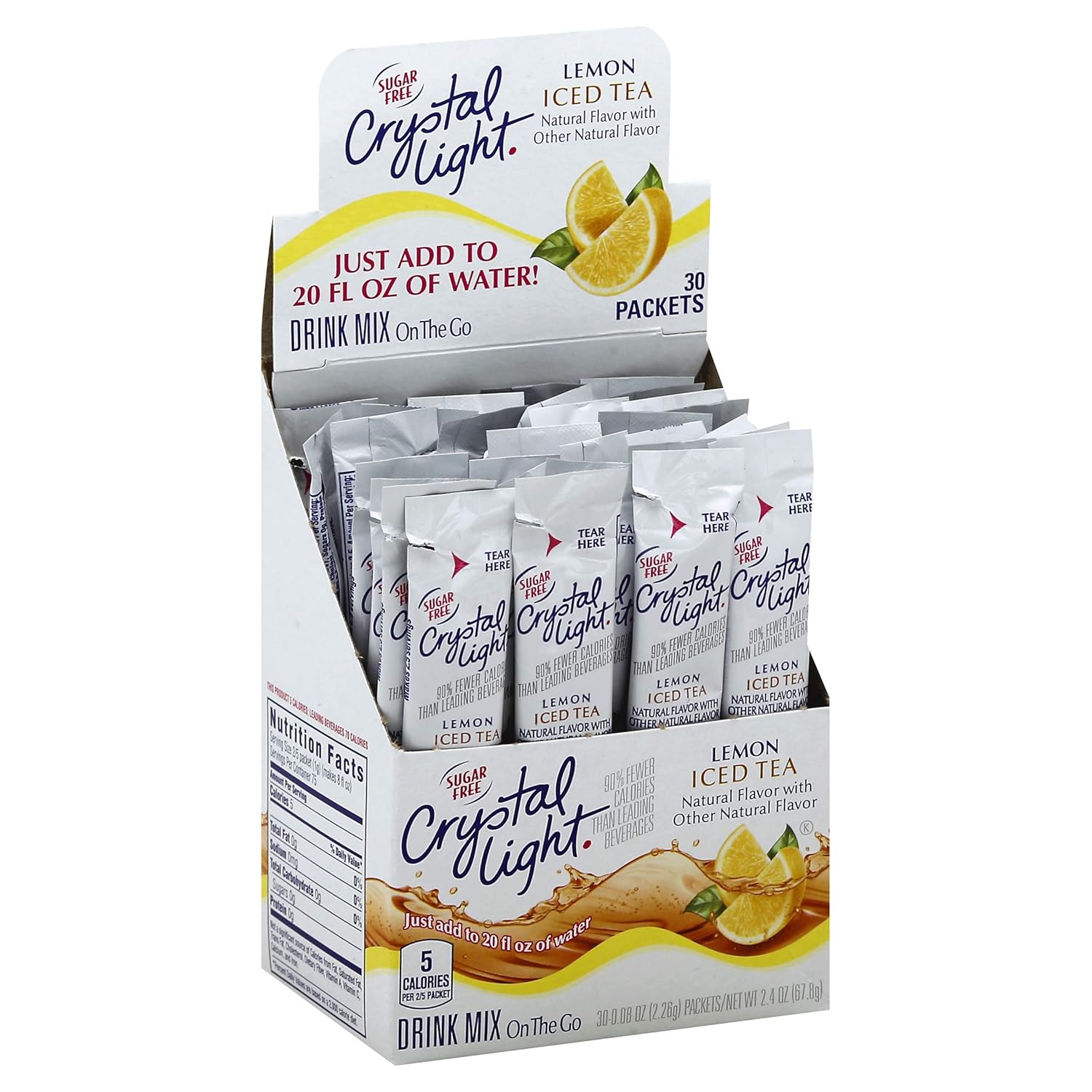 Crystal Light On the Go Iced Tea 120 units per case 0.6 oz