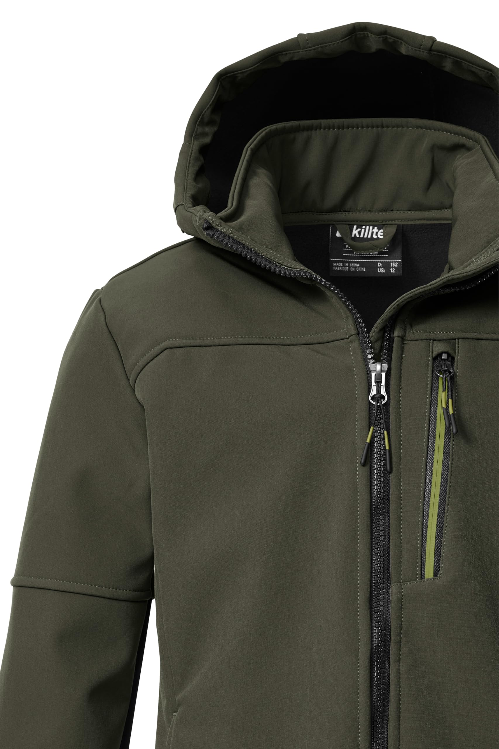 Killtec Kurtka softshell z kapturem Chłopcy Kow 226 Bys Sftshll Jckt